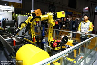 上海进博会 智能及高端装备吸引游客